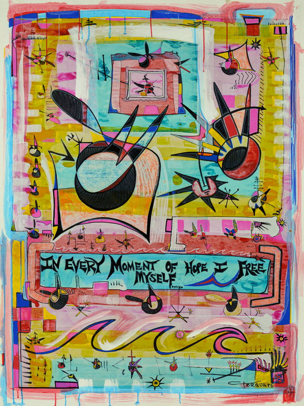 Free Myself Painting by Michael Torquato deNicola