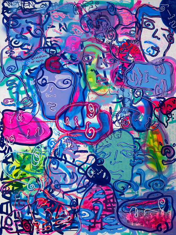 The Evolution of Man Print by Davia King