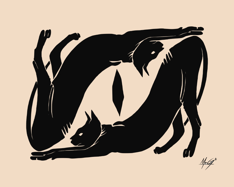 Sphinx Print by Mr. G.