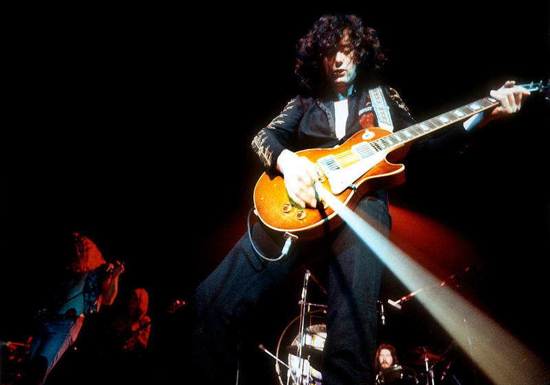 Led Zeppelin #12, Jimmy Page Concert Photo by Jeffrey Mayer