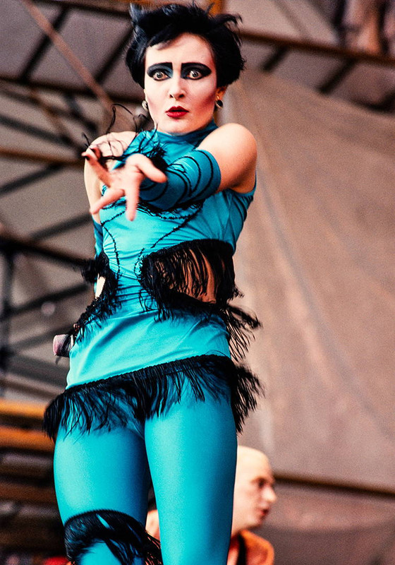 Siouxsie and the Banshees Photo by Jeffrey Mayer
