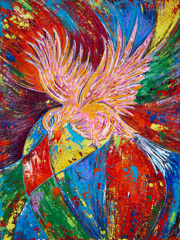 Egypt Bird Print by Rohitash Rao