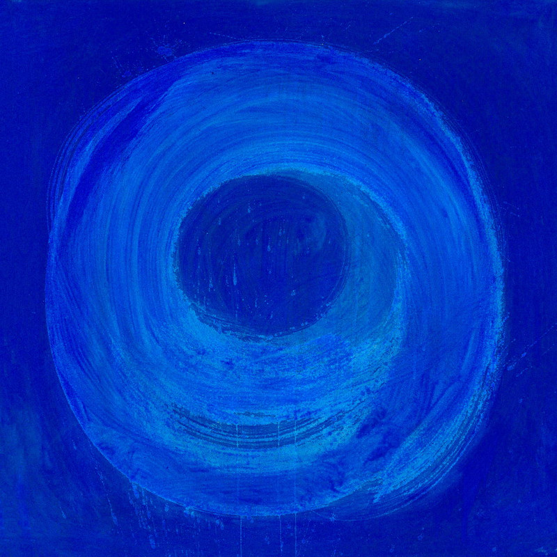 A Blue Circle 2 by Francis Poirot
