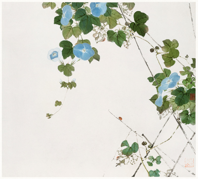 Insects and Flowers 4 by Ju Lian