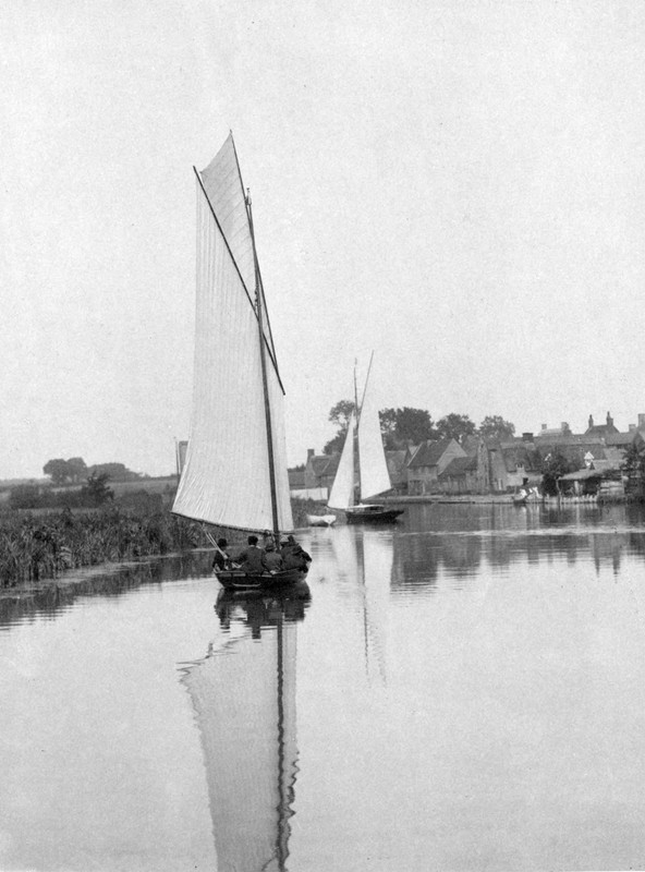 The Village of Horning by Peter Henry Emerson