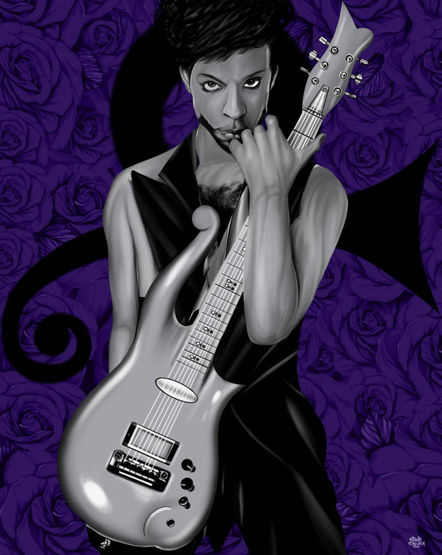 Prince by Riskie Forever Hip Hop Art print