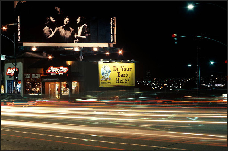Crosby, Stills and Nash/Licorice Pizza Billboard by Robert Landau
