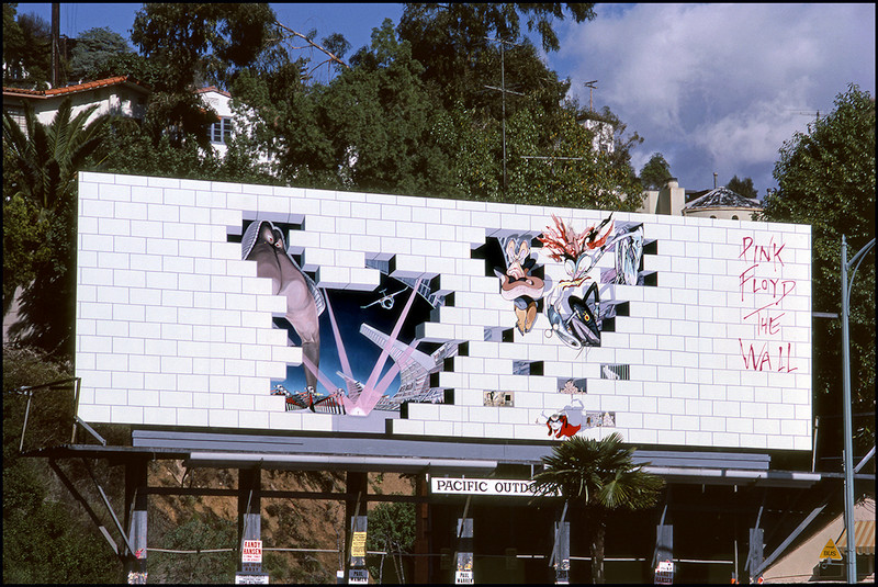 Pink Floyd The Wall Billboard by Robert Landau