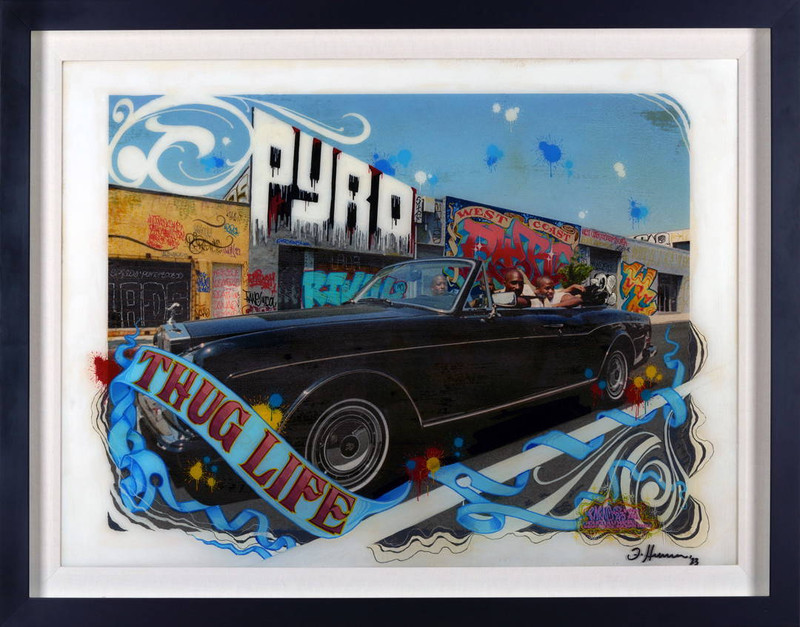 Rollin’ in my Mind’s Eye | Fabrice Henssens + Pyro | Tupac Art