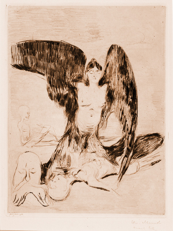 Death and Crystallization | Edvard Munch