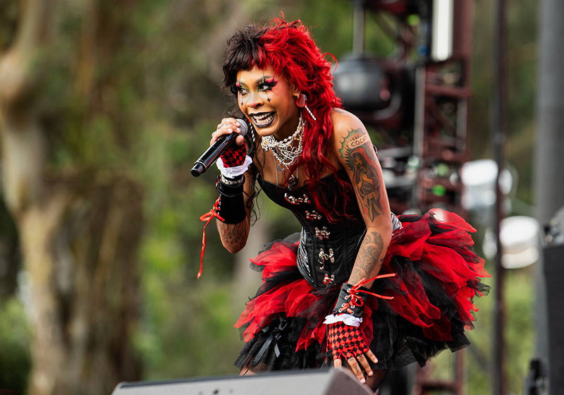 Rico Nasty Photo #1 by George Ortiz | Limited Edition Print | Rock Iconix Collection from FATHOM Art