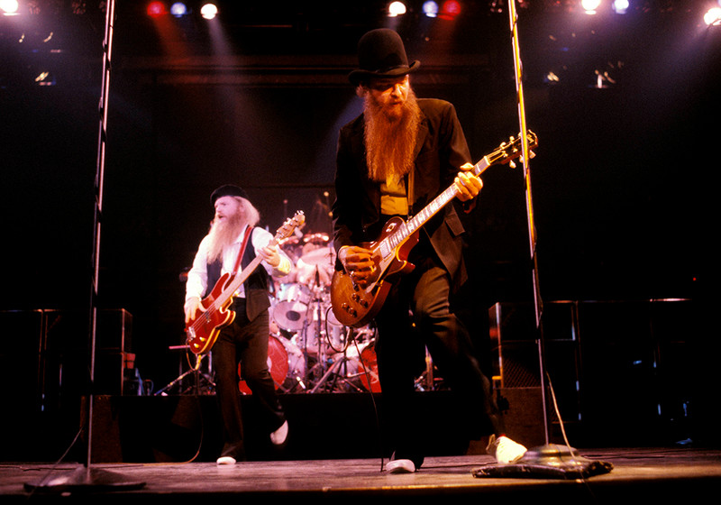 ZZ Top #1 Photo of Billy GIBBONS and Dusty HILL by Richard E. Aaron