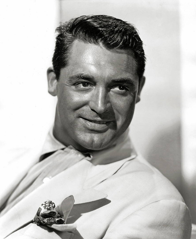 Cary Grant in a white blazer, 1938 by John Miehle