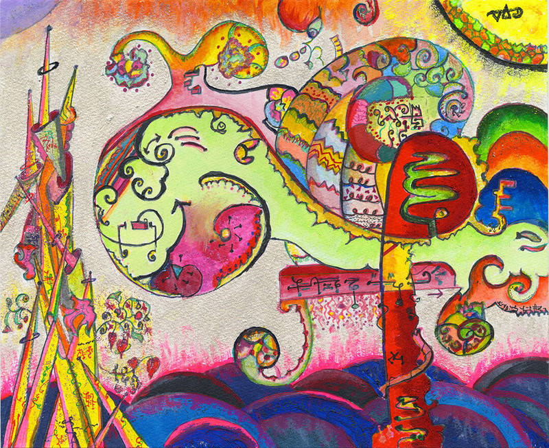 Heart Fruit Tree by Steve Vai | Fine Art print