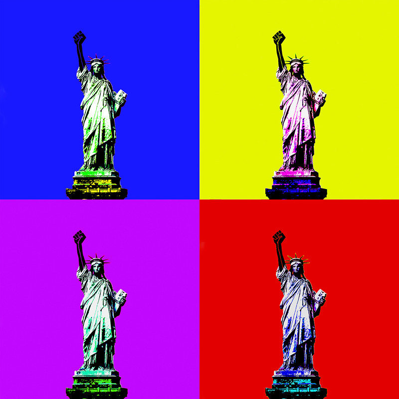 Here's to a Better America #2 by Rohitash Rao | Protest Art print