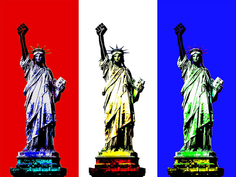 Here\'s to a Better America #1 | 4th of July Edition by Rohitash Rao | Protest Art