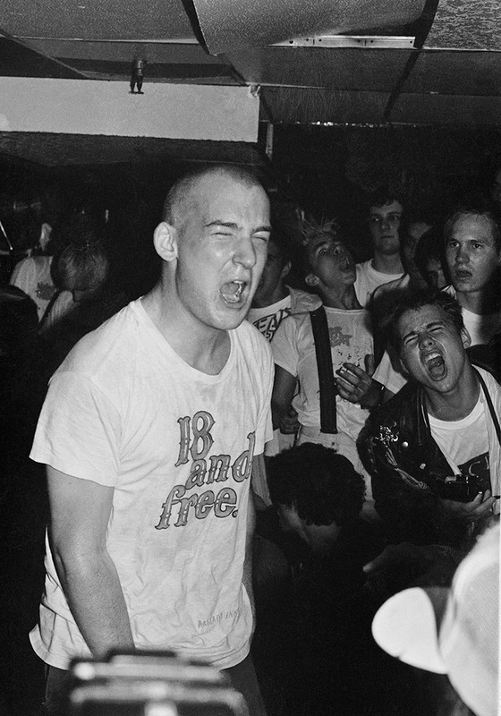 Ian MacKaye of Minor Threat photo by Kevin Salk
