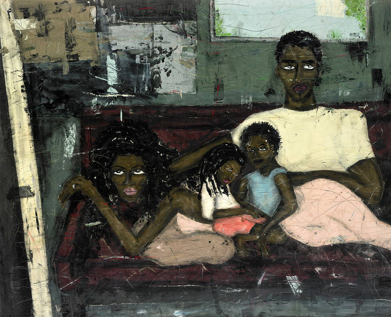 Love On Lockdown by Miles Regis | Figurative Art | Fine Art print