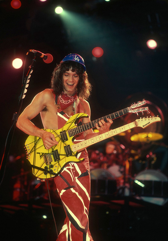 Eddie Van Halen '83 No.1 | Classic Rock Photo | Limited Edition Print | Jeffrey Mayer