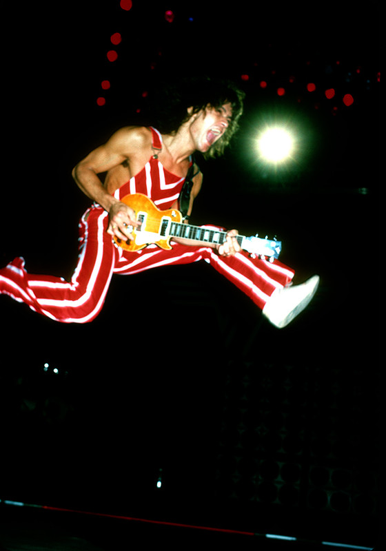 Eddie Van Halen #13  by Jeffrey Mayer