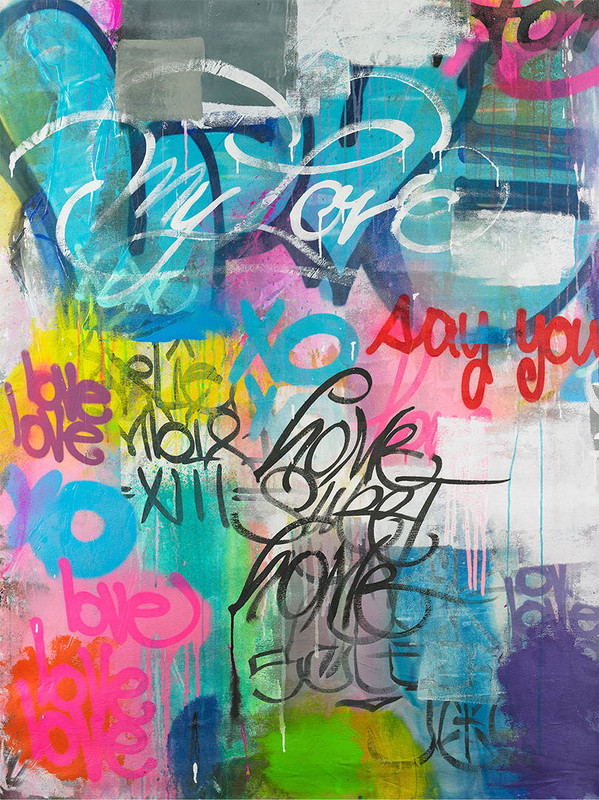 Home Sweet Home  by Karlos Marquez | Graffiti Fine Art print