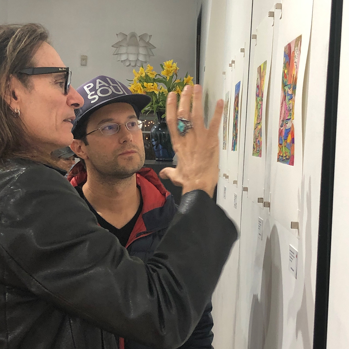 Steve Vai solo exhibition at FATHOM Gallery