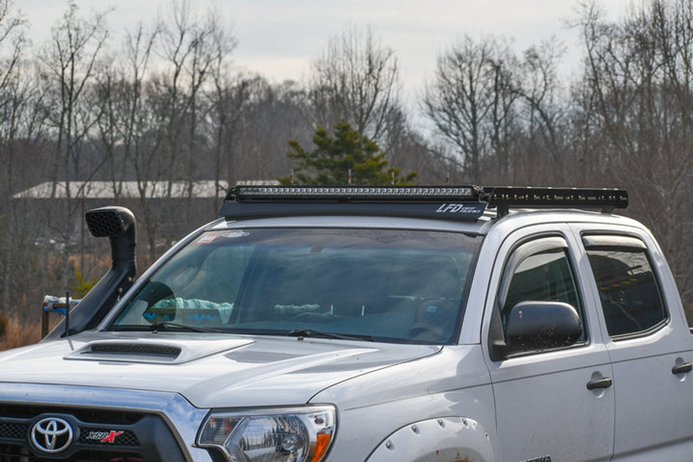 Image of LFD Off Road Lightbar Fairing - 5th Gen 4R, GX460 Full Rack and Tacoma Rack.
