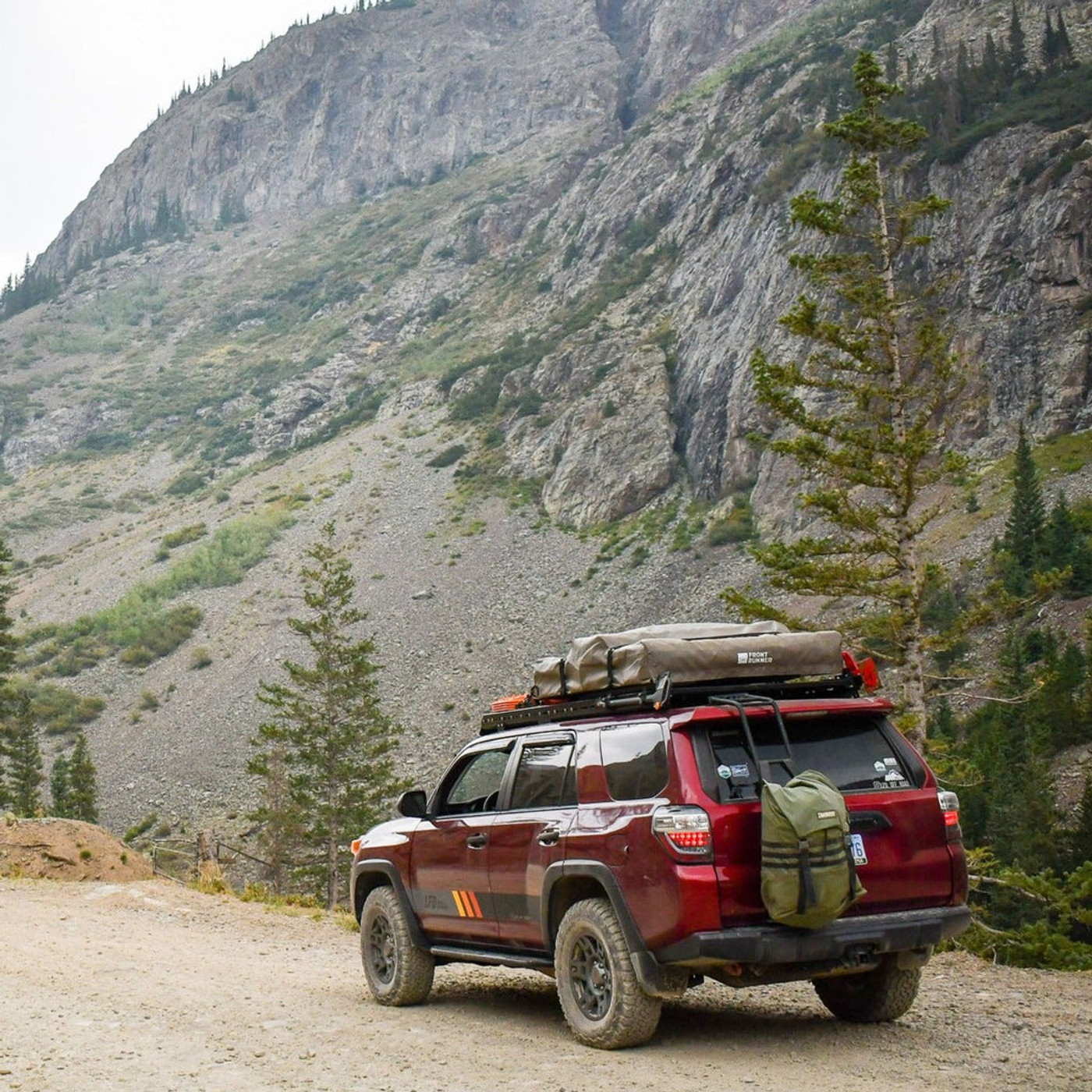 Image of LFD Off Road Full Roof Rack Lightforce 40" Combo - 5th Gen 4Runner.
