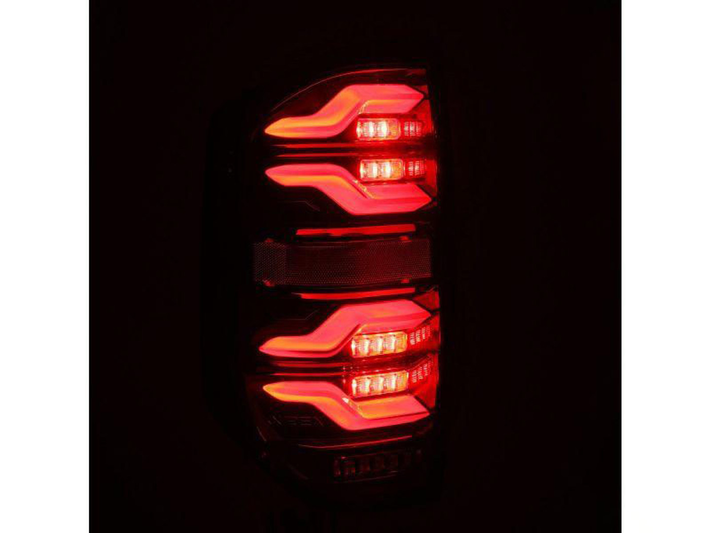 Image of LUXX-Series LED Tail Lights Black Toyota Tundra 2014-2021 AlphaRex.