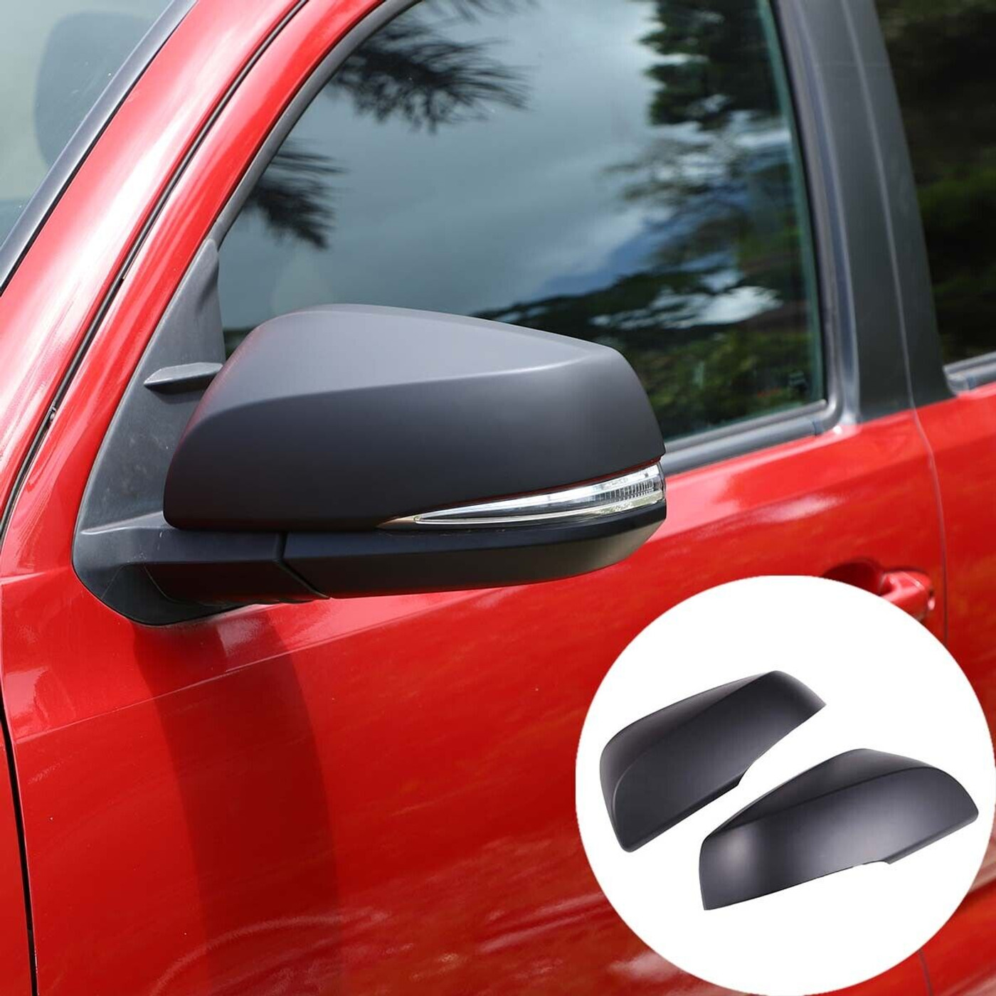 Side Mirror Cover Replacements for 2016-2023 Toyota Tacoma