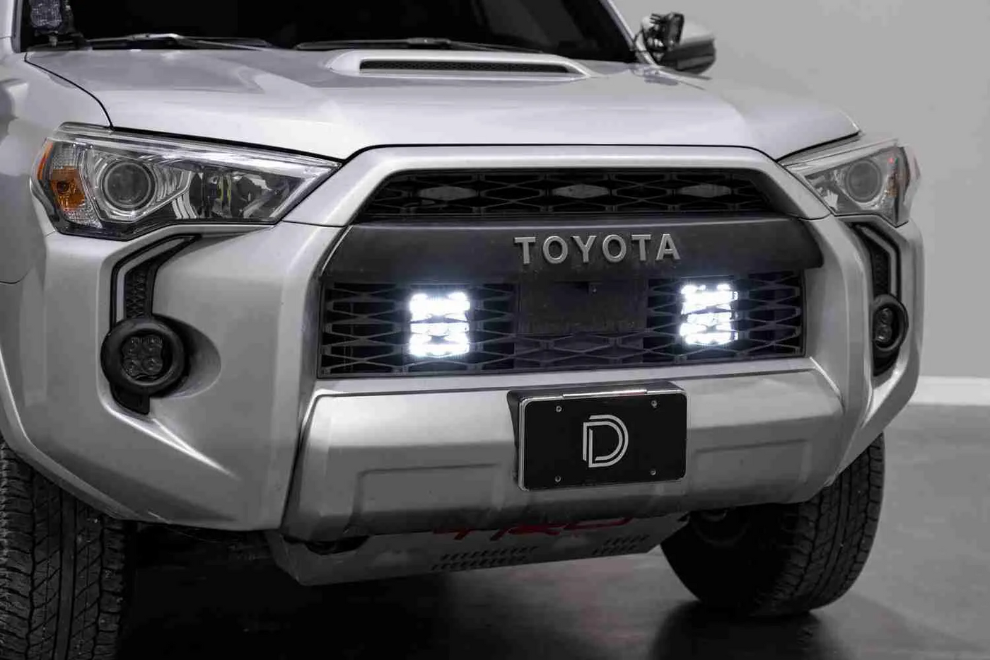 Image of SS5 Stealth Grille LED 4-Pod Kit for 2014-2023 Toyota 4Runner, Sport White Driving Diode Dynamics.