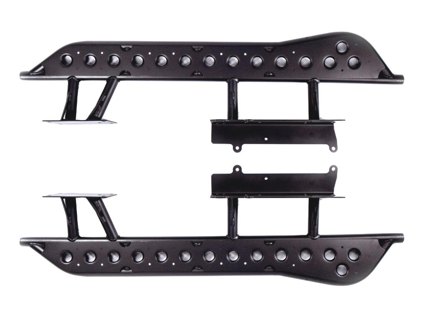 Image of 2010-2022 TOYOTA 4RUNNER STEP EDITION BOLT ON ROCK SLIDERS.