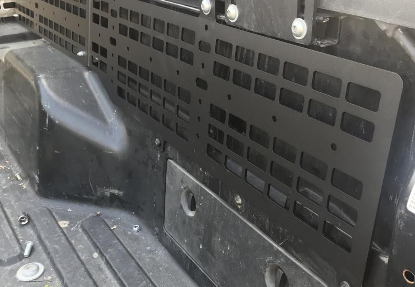 Image of 2005-2022 TOYOTA TACOMA BED MOLLE SYSTEM FOR BAKFLIP COVER ONLY.