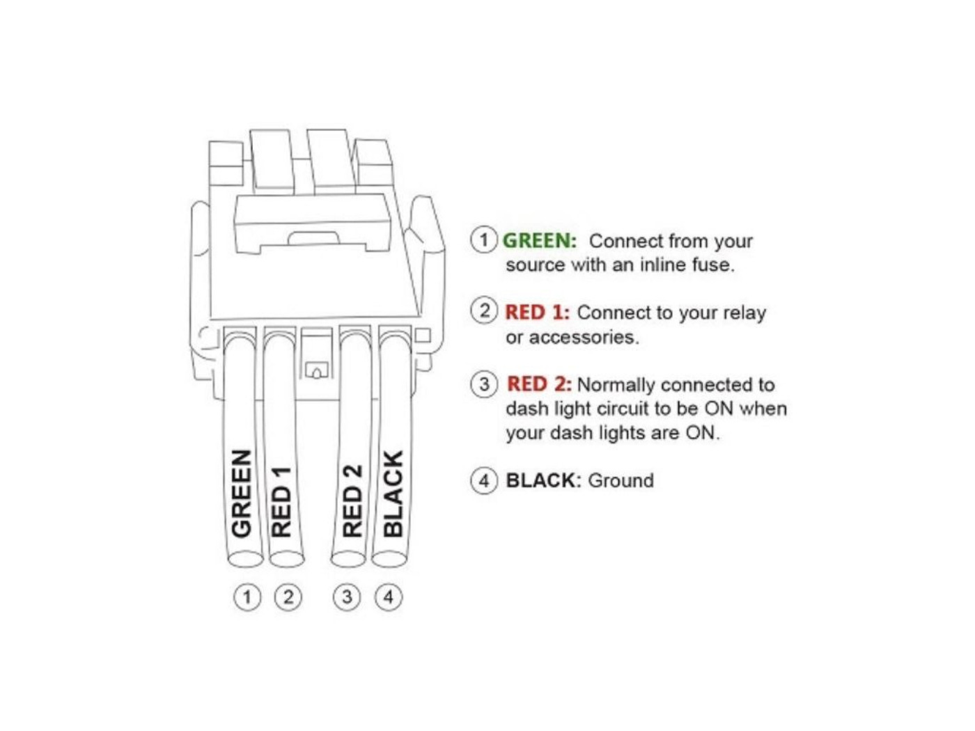 Image of Tall Style Toyota OEM Style "DITCH LIGHTS" Switch.