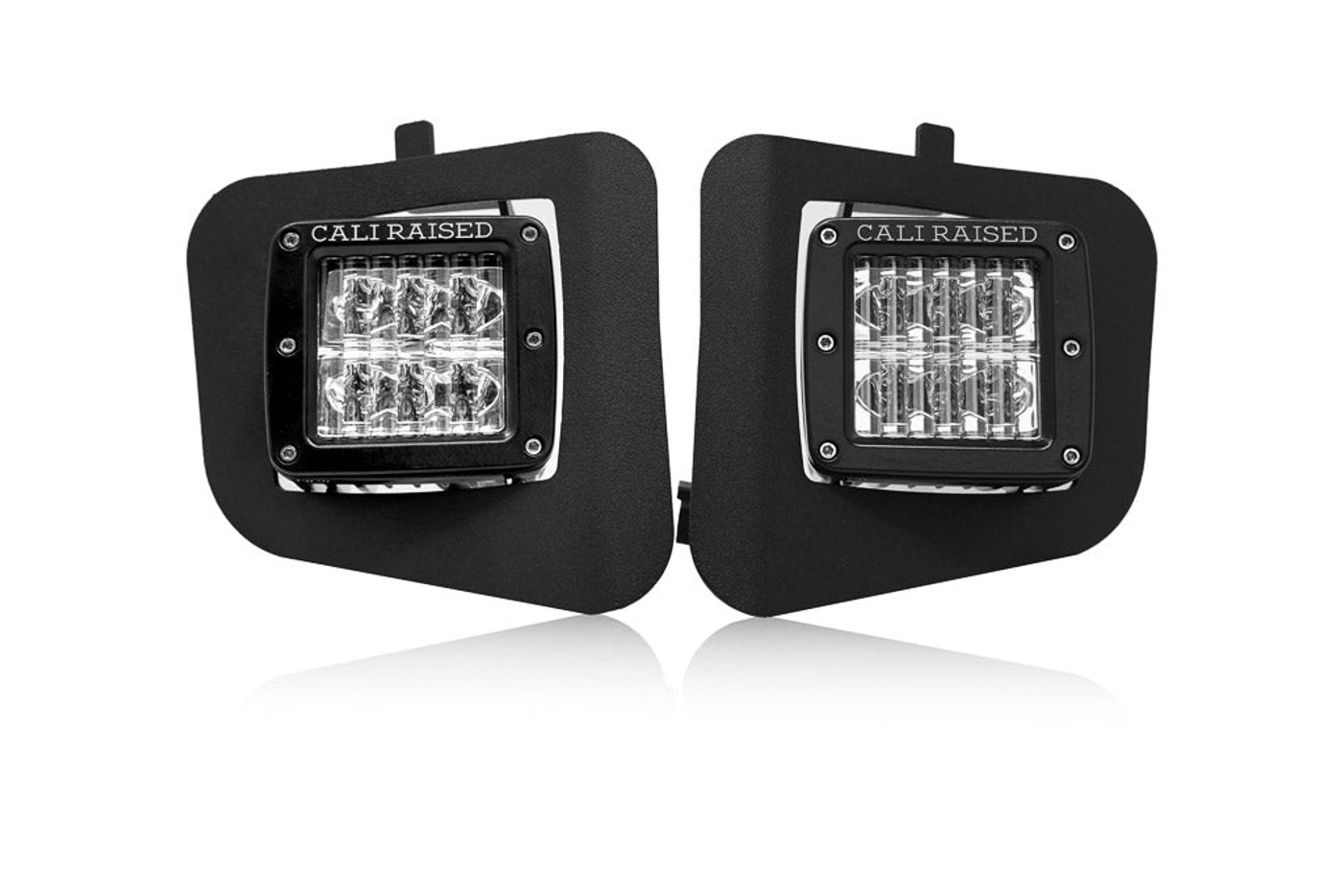 Image of 2014-2021 Toyota Tundra LED Fog Light Pod Replacement Mounting Brackets.