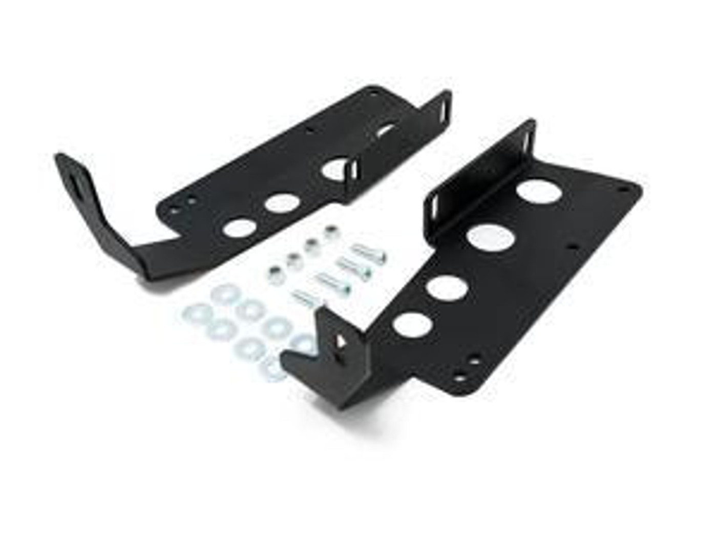 Image of 2014-2021 TOYOTA TUNDRA 42" HIDDEN GRILLE CURVED LED TWO LIGHT BAR BRACKETS KIT.