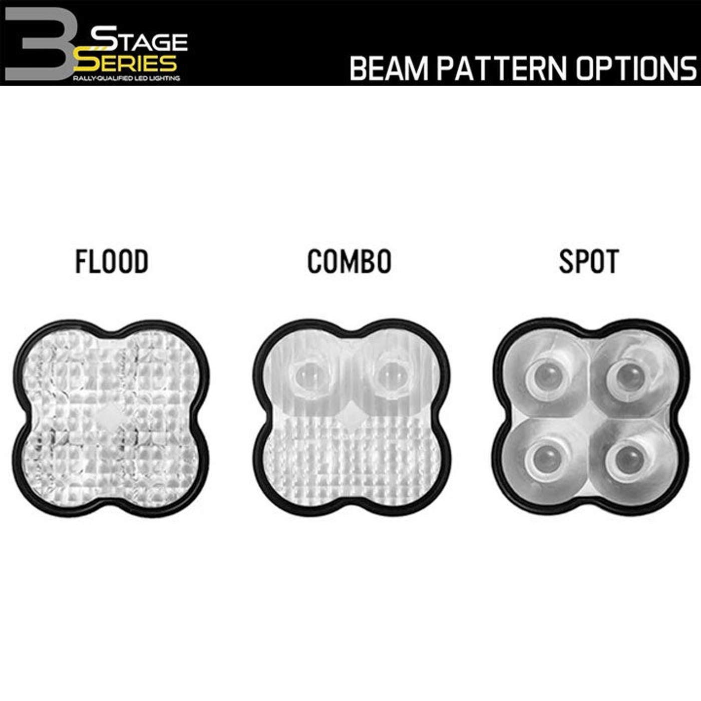 Image of Diode Dynamics Stage Series 3" SAE/DOT White or Yellow Sport Standard LED Pods (Pairs).