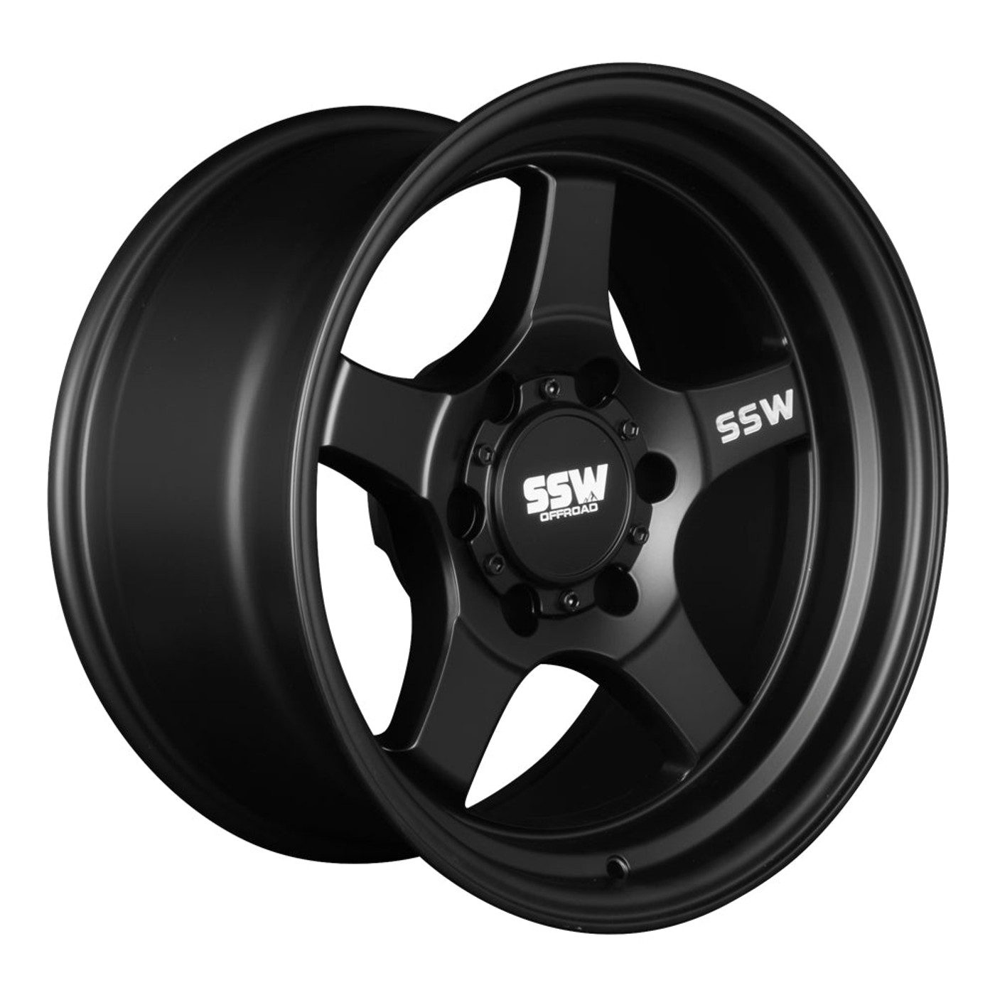 Image of SSW Offroad Wheels - STRYKER / MATTE BLACK / 17x9.0 -25.
