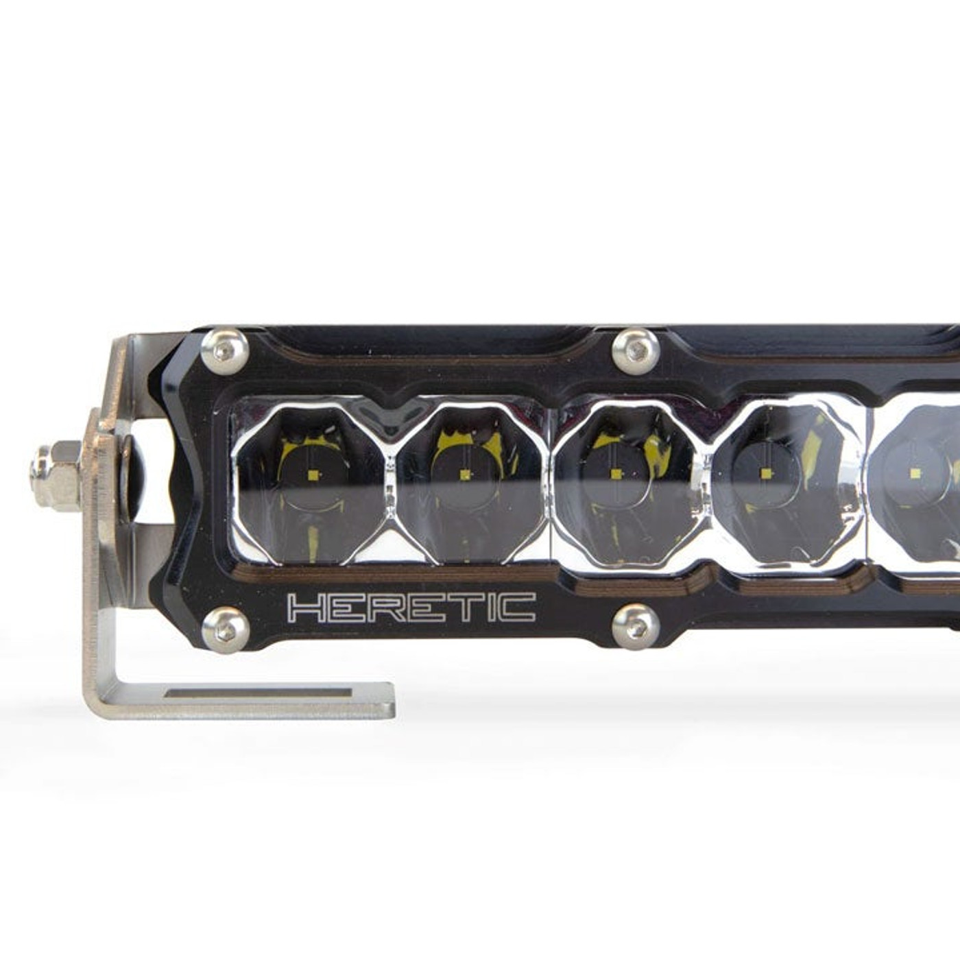 Image of Heretic Studio 6 Series 30 Inch Light Bar in Chrome or Black Out.