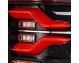 Image of LUXX-Series LED Tail Lights Black-Red Toyota Tacoma 2016-2021 AlphaRex.