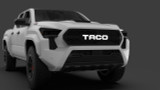 Image of 2024 Tacoma - Honeycomb Grille Insert w/ LED Lettering.