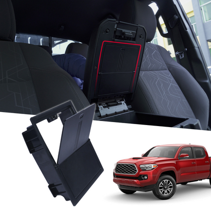 Image of CENTER CONSOLE HIDDEN LID ORGANIZER FOR 2016-2022 TACOMA.