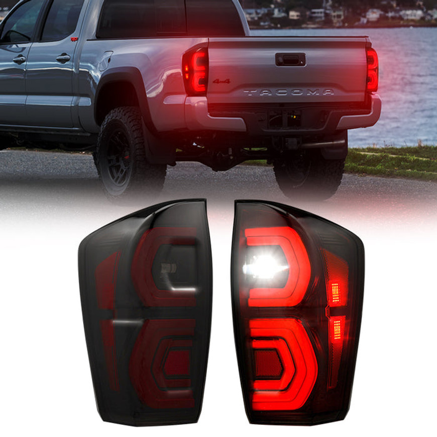 Image of Roxmad Full LED Tailight Assembly For 2016-Later Toyota Tacoma.