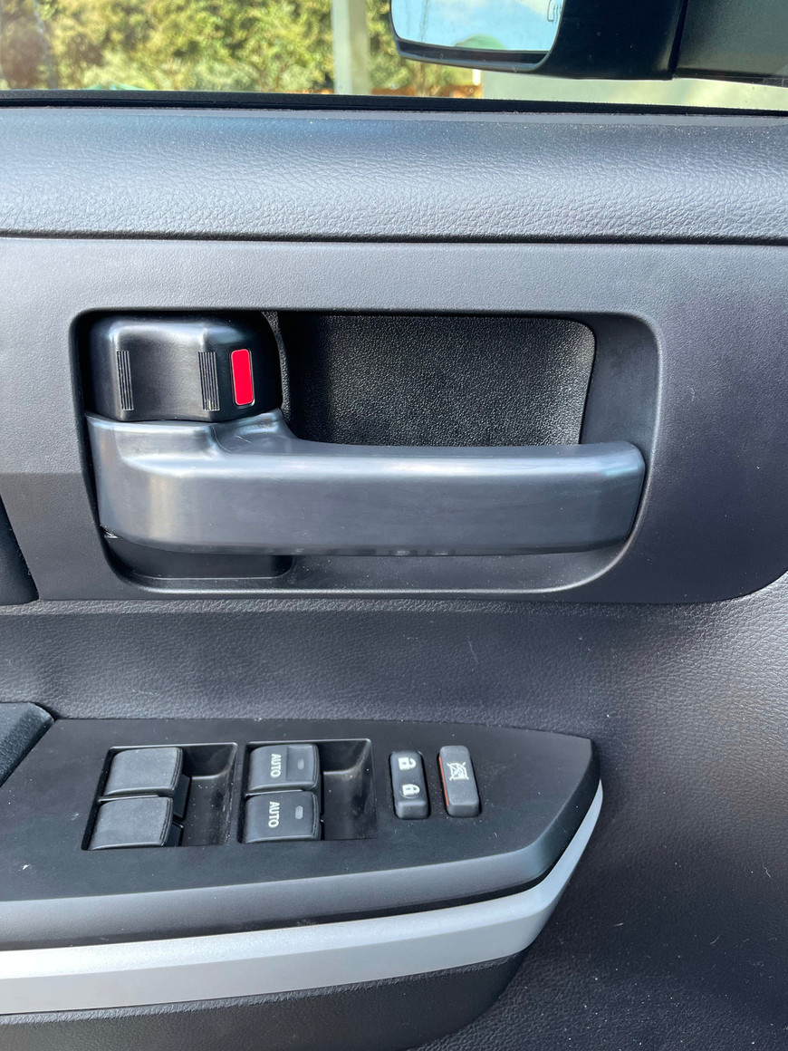 Image of Meso Customs Tundra Blackout Door handles.