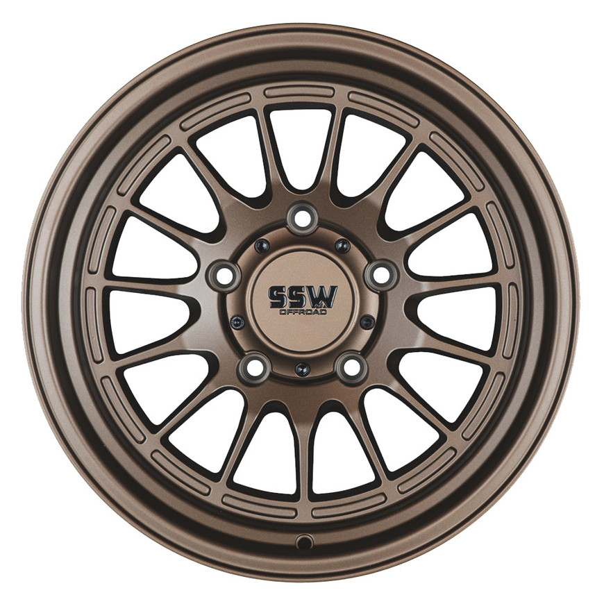 Image of SSW Offroad Wheels - DAKAR / MATTE BRONZE / 17X9.0 +0 (5 LUG).