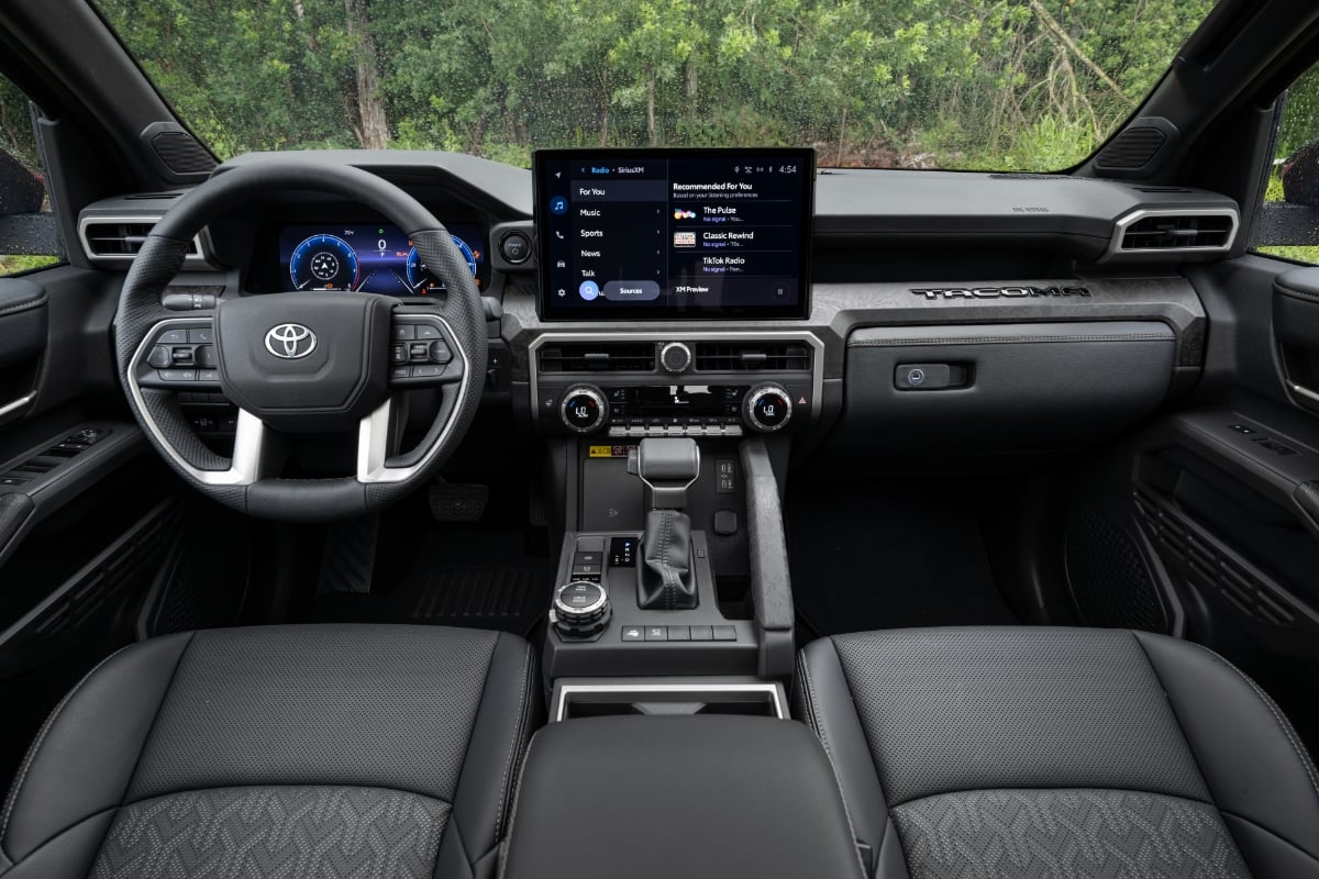 Inside the 2024 Toyota Tacoma
