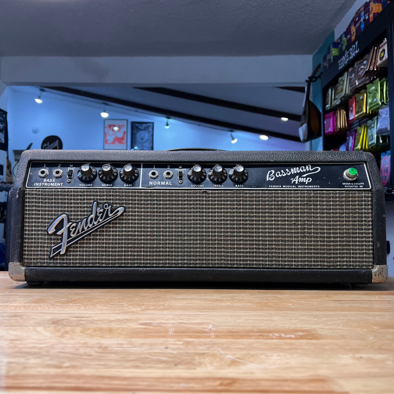 Fender Bassman Amp Head (1964-1967) - Black Panel