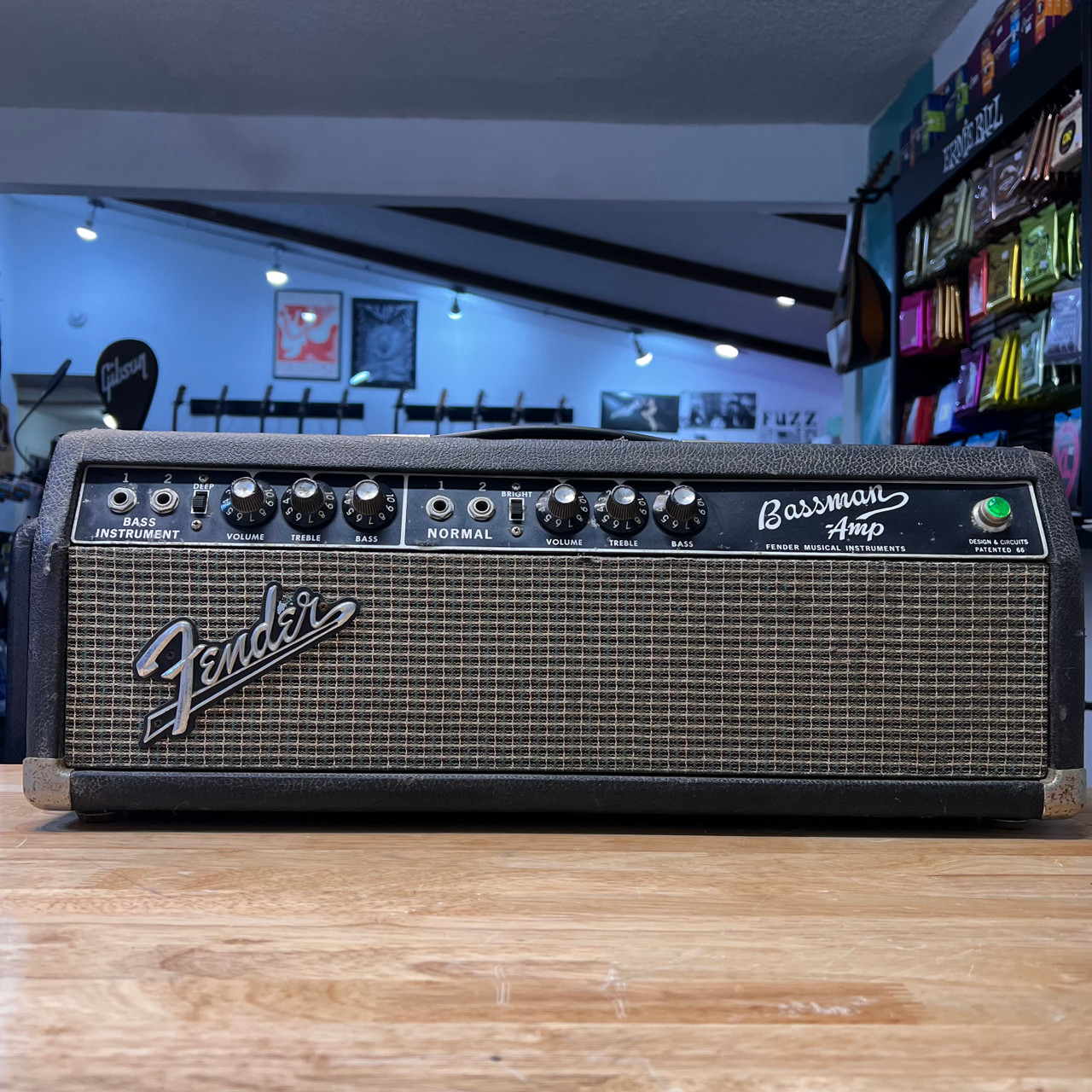 Fender Bassman Amp Head (1964-1967) - Black Panel