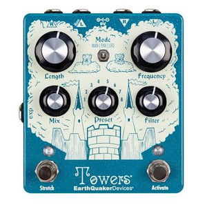 EarthQuaker Devices Towers Stereo Reverberant Filter