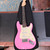 Squier Mini Stratocaster with Rosewood Fretboard 2011 - 2017 - Pink